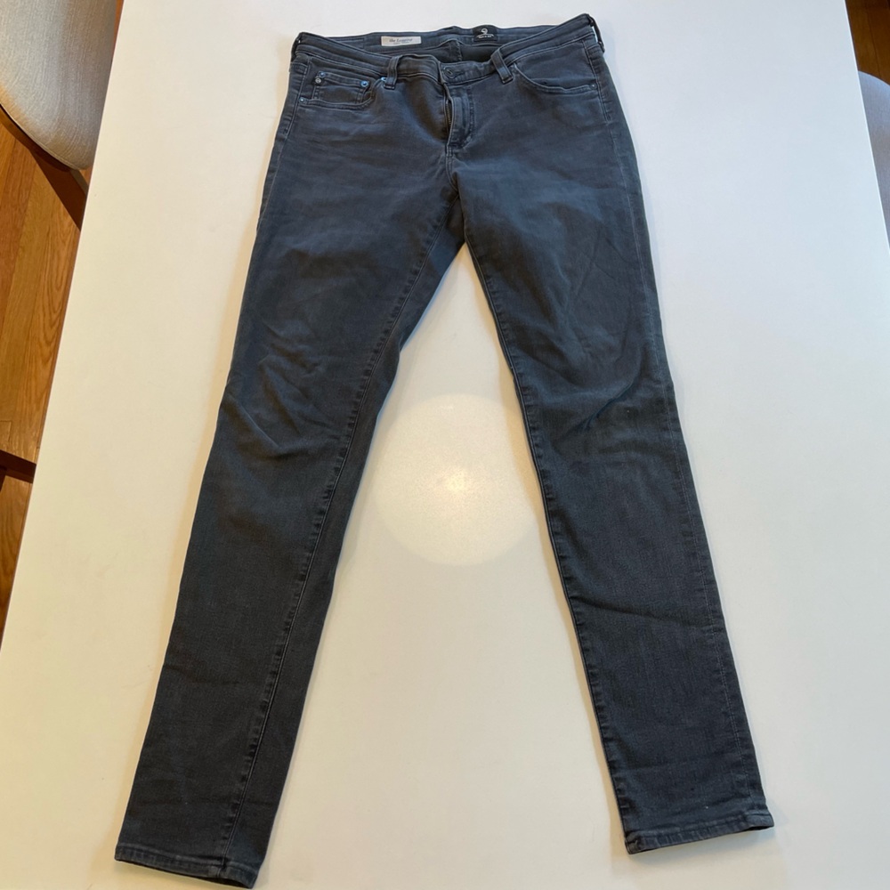 Grey-Black Skinny Jeans